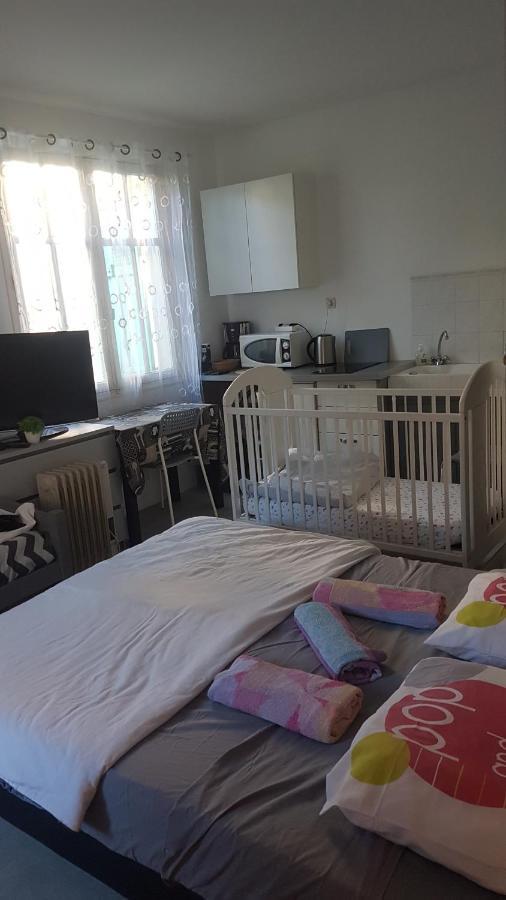 Studio Pour 3 Personnes Au Calme Dans Villa Nice Exteriör bild